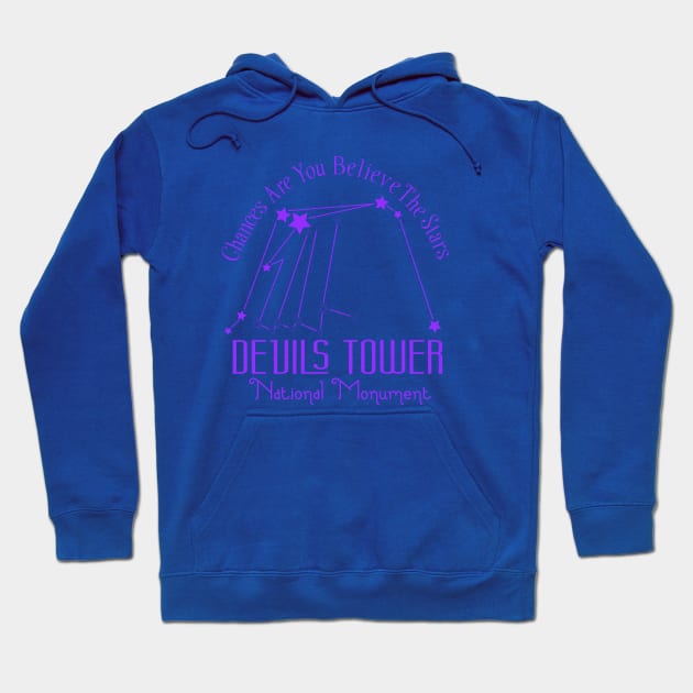 Devils Tower National Monument Hoodie by PanicMoon